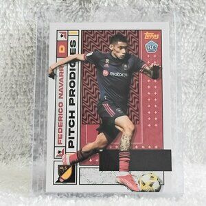 5/$20 Mint 2022 Topps Federico Navarro Pitch Prodigies RC MLS Card 146!!